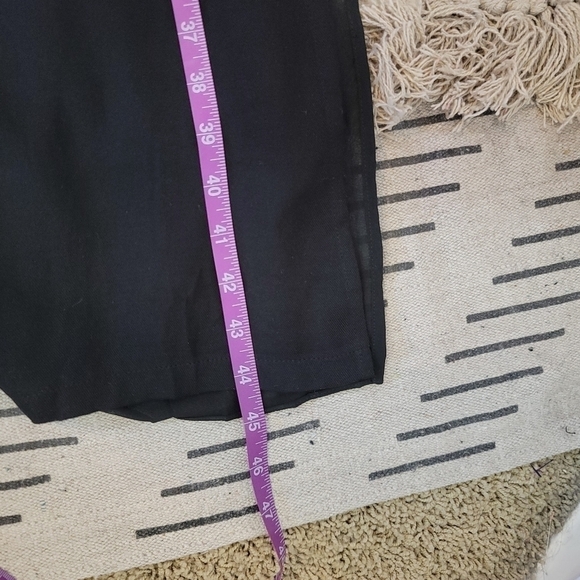 LUSH SLEEVELESS SHEER BLACK DUSTER W FRONT POCKETS, SZ MEDIUM - Picture 12 of 13